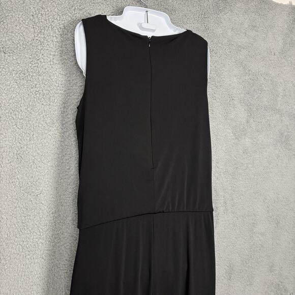 Lauren Ralph Lauren Womens Small Jumpsuit Wide Leg Minimalist Capsule Evening - Picture 6 of 16